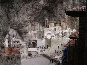 Sumela Monastery complex