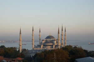 Blue Mosque from rooftop